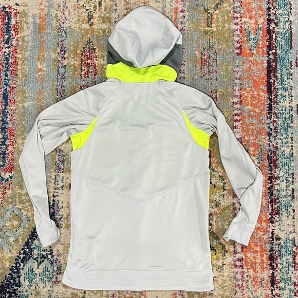 Nike Hyper Elite Gray Athletic Running Hoodie Sports Dri - Fit Jacket - Picture 2 of 10